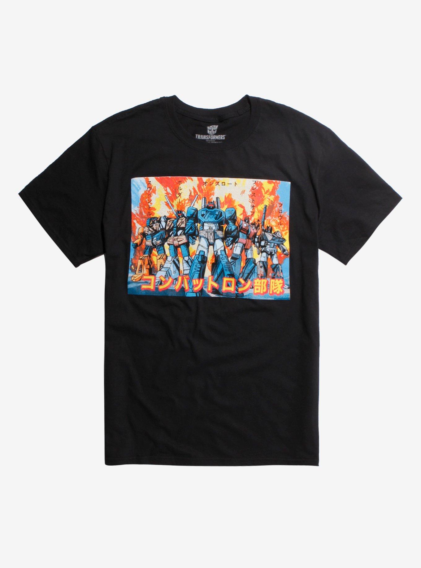 Transformers Kanji T-Shirt Hot Topic Exclusive, BLACK, hi-res