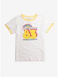 My Little Pony '83 Girls Ringer T-Shirt Hot Topic Exclusive, WHITE, hi-res