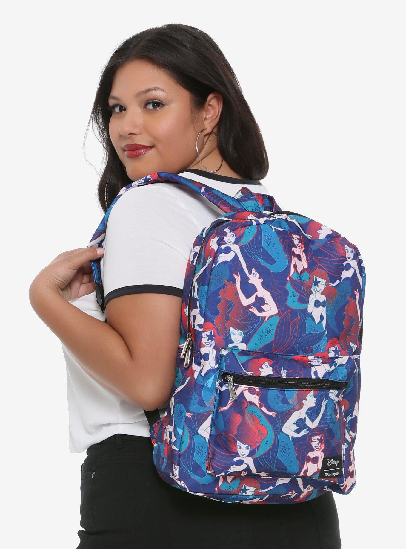 Loungefly Disney The Little Mermaid Jewel Tone Backpack, , hi-res