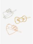 Hello Kitty Hair Clip Set - BoxLunch Exclusive, , hi-res