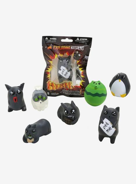 Exploding Kittens Squishme Blind Box Squishie | Hot Topic