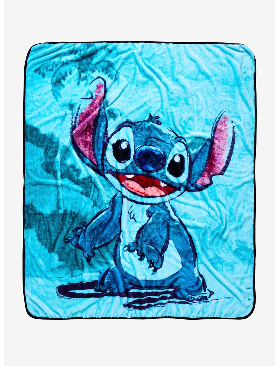 Disney Lilo & Stitch Sketch Throw Blanket - BoxLunch Exclusive, , hi-res