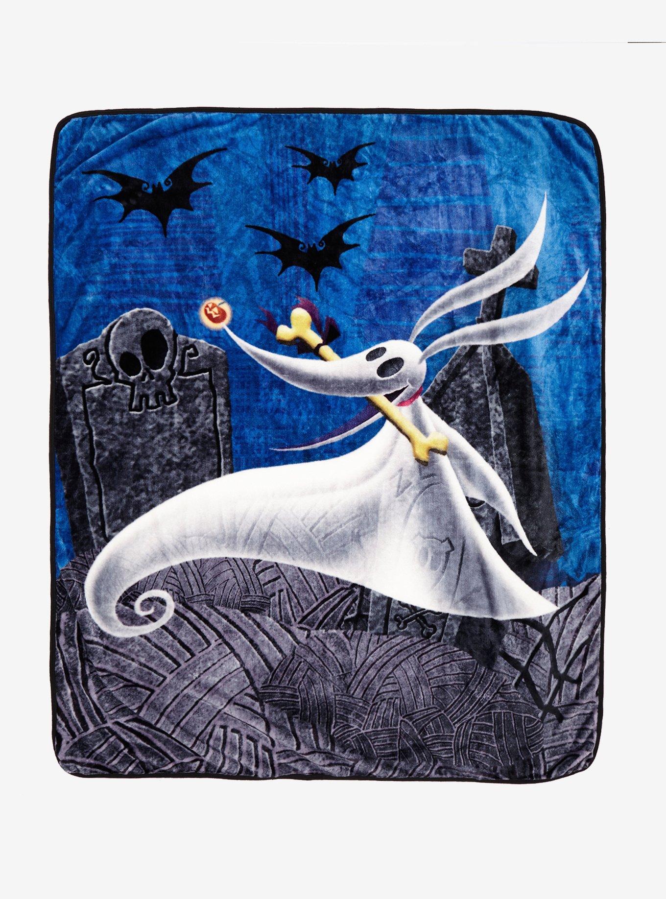 Disney The Nightmare Before Christmas Zero Bone Throw Blanket, , hi-res