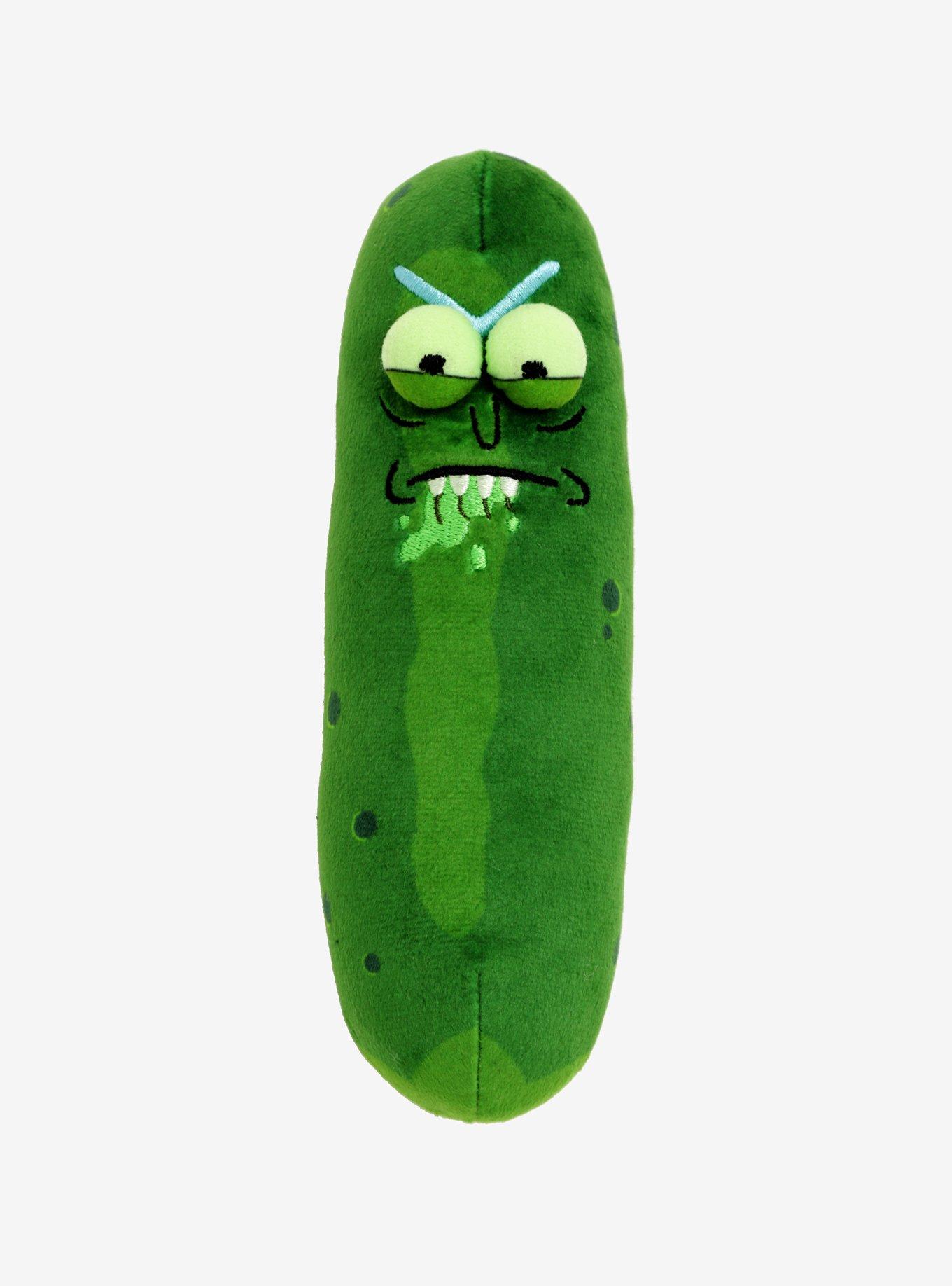 Funko Galactic Plushies Rick And Morty Pickle Rick Bite 7 Inch Plush, , hi-res