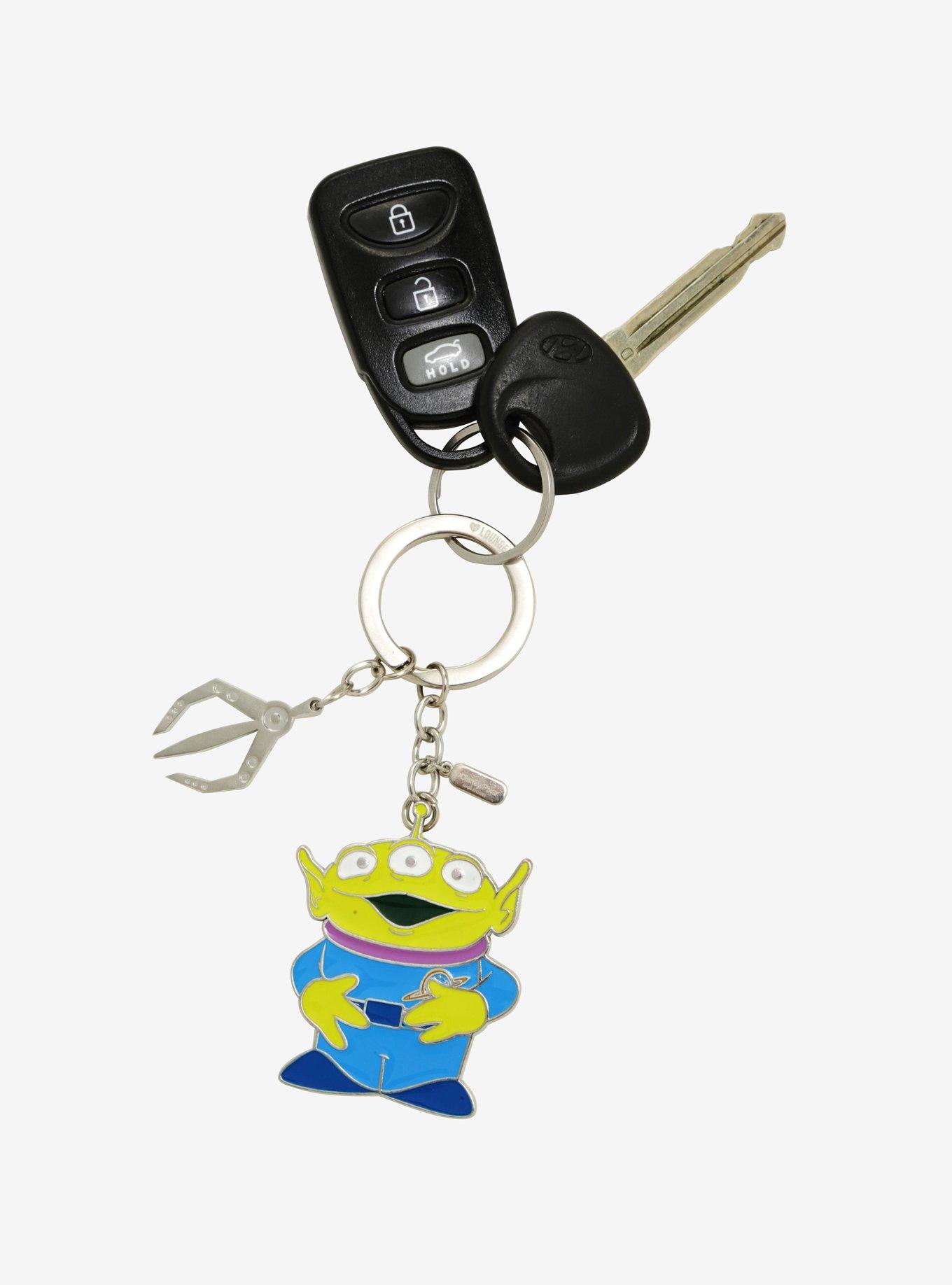 Disney Pixar Toy Story Metal Alien Key Chain - BoxLunch Exclusive, , hi-res