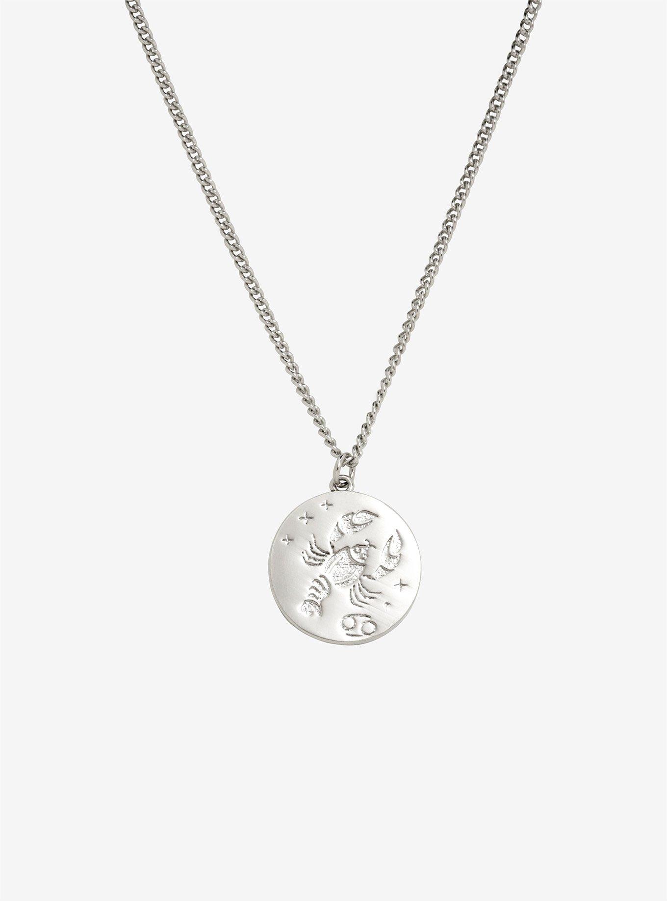 Zodiac Cancer Necklace, , hi-res