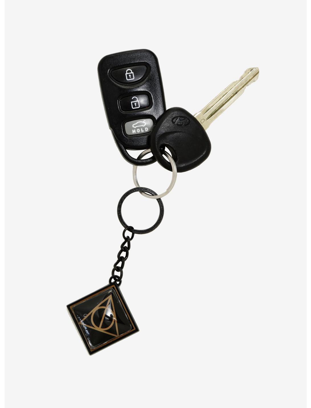 Harry Potter Deathly Hallows Stone Style Key Chain, , hi-res