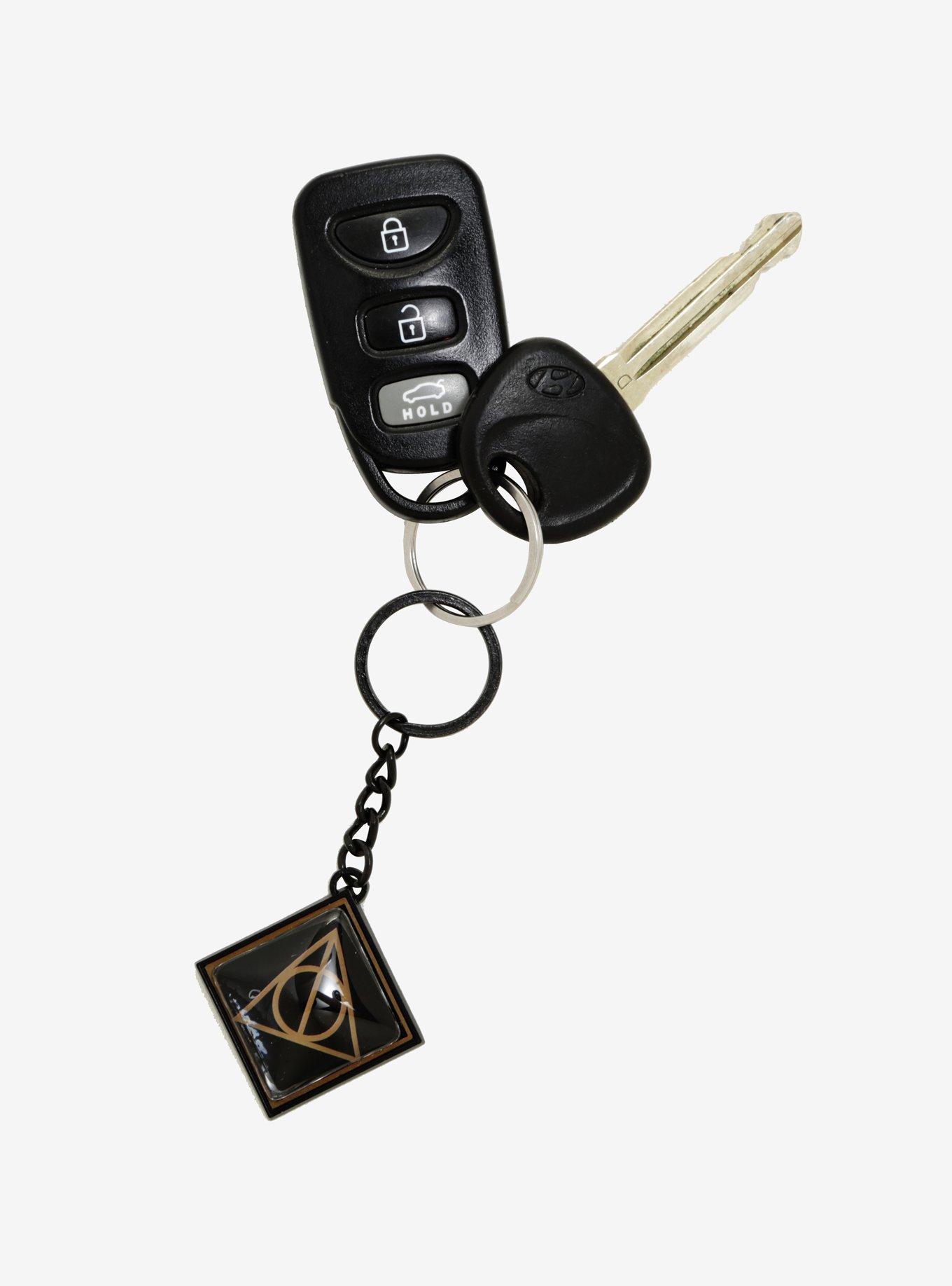 Harry Potter Deathly Hallows Stone Style Key Chain, , hi-res