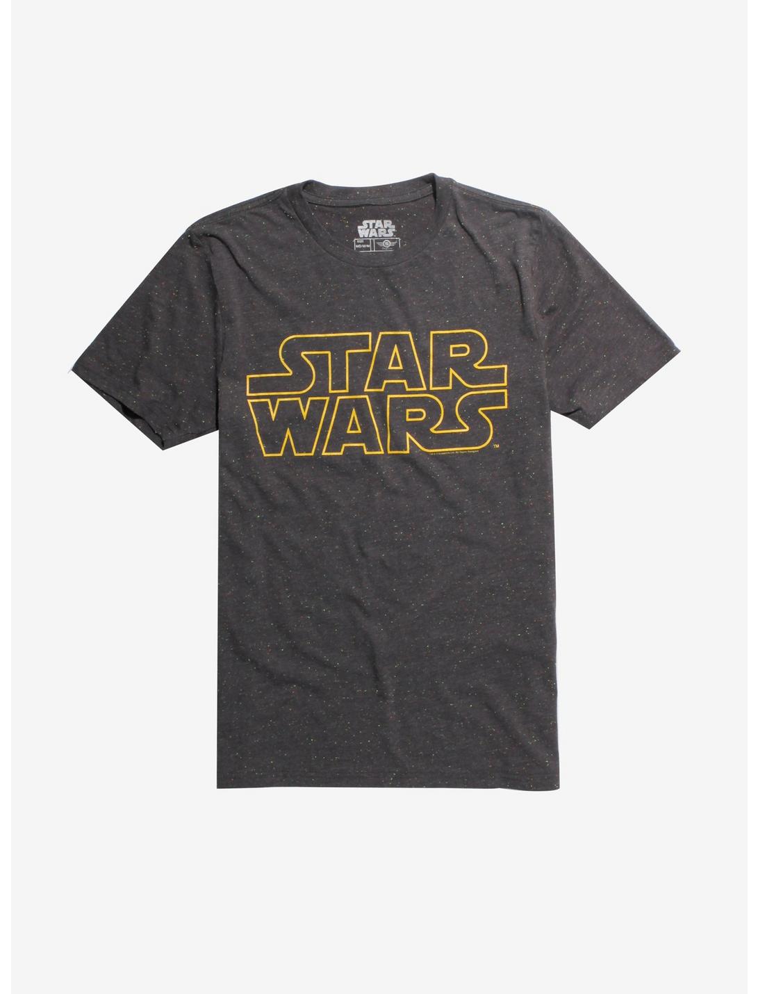 Star Wars Logo Confetti T-Shirt, HEATHER GREY, hi-res