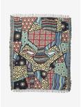 Marvel Black Panther Patchwork Woven Tapestry Throw Blanket, , hi-res