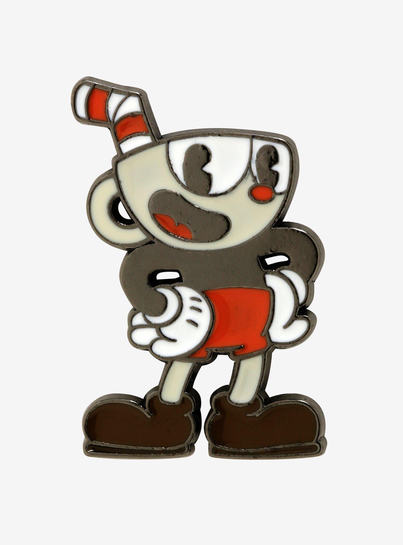 Cuphead Pose Enamel Pin - BoxLunch Exclusive, , hi-res