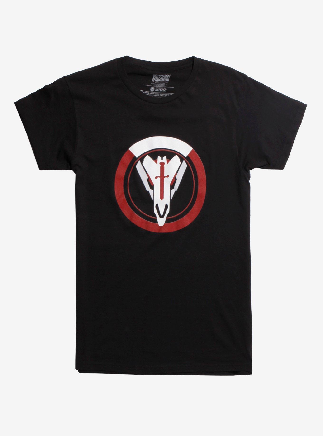 Overwatch Blackwatch T-Shirt Hot Topic Exclusive, BLACK, hi-res