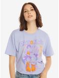 Dragon Ball Lilac Group Womens Tee - BoxLunch Exclusive, LILAC, hi-res