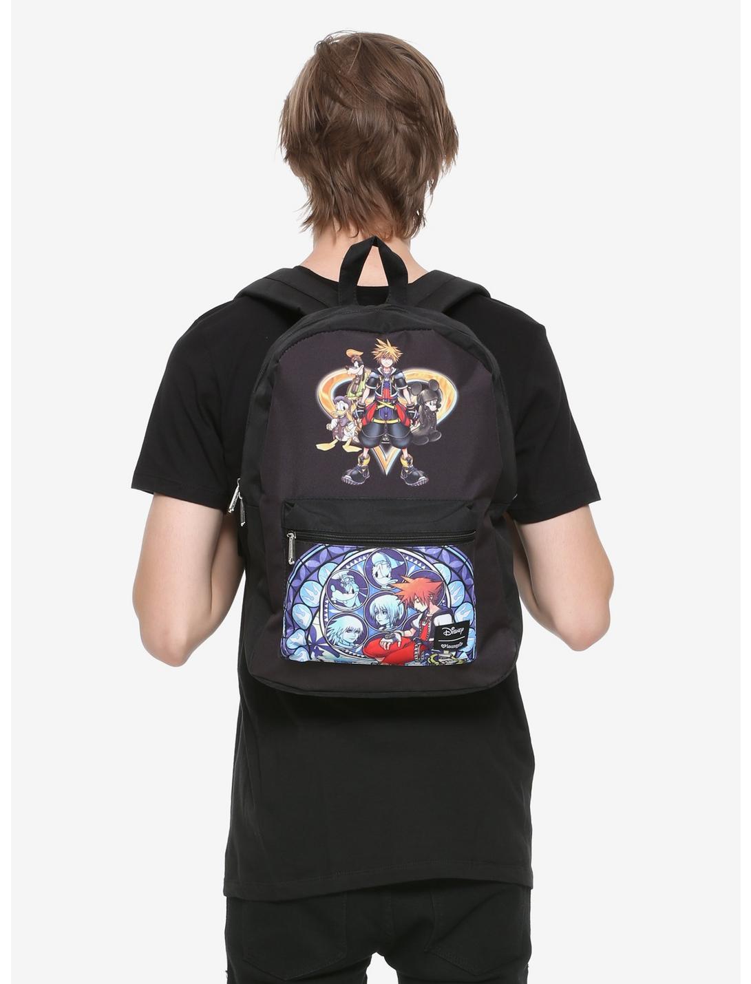 Loungefly Disney Kingdom Hearts Characters Backpack, , hi-res