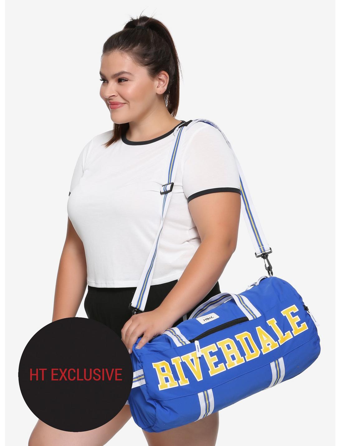 Riverdale Varsity Gym Cheryl Duffel Bag Hot Topic Exclusive, , hi-res