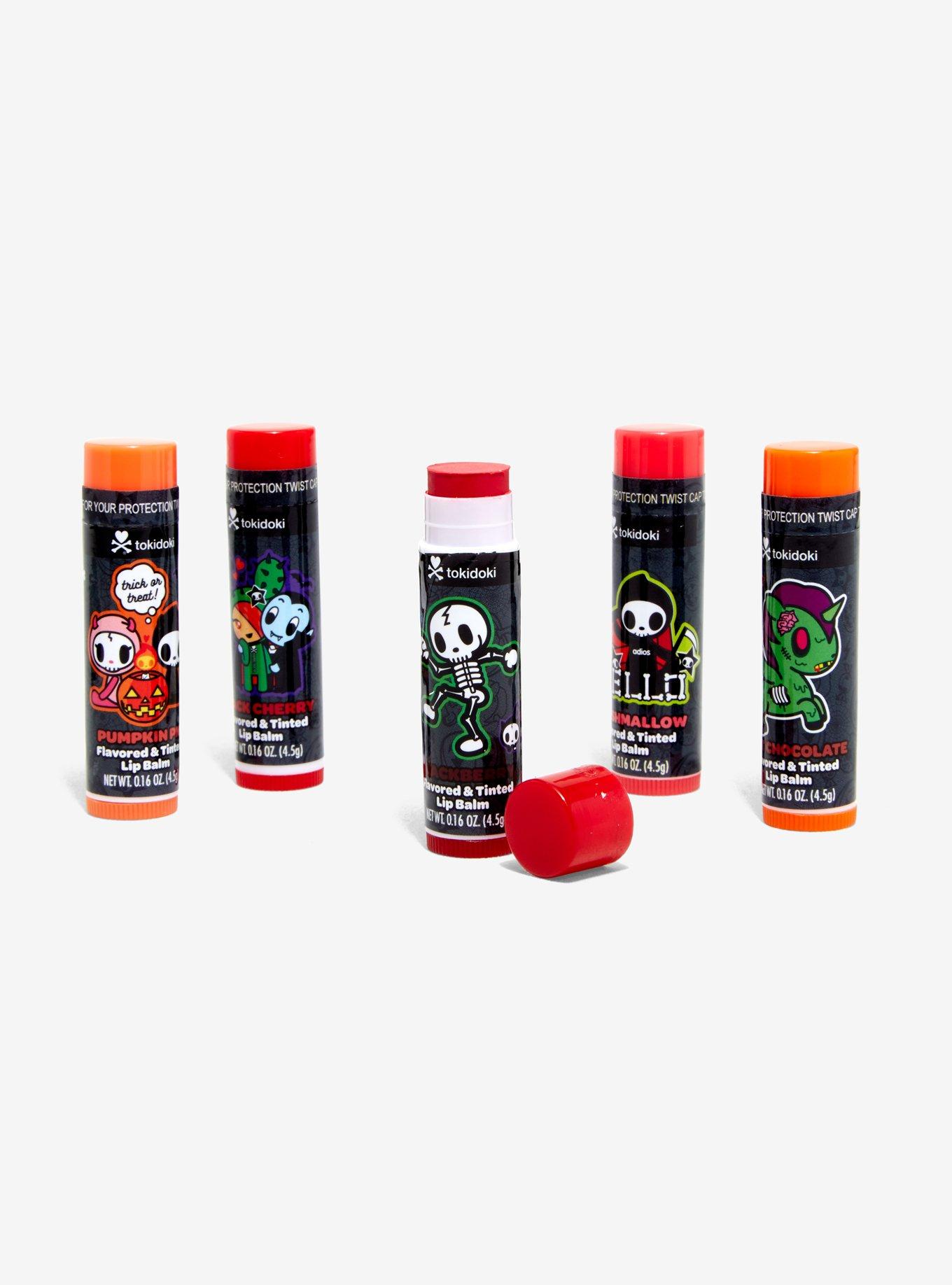 Tokidoki Spooky Flavored & Tinted Lip Balm Set, , hi-res