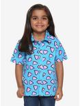 Rocko's Modern Life Toddler Woven Button-Up, BLUE, hi-res