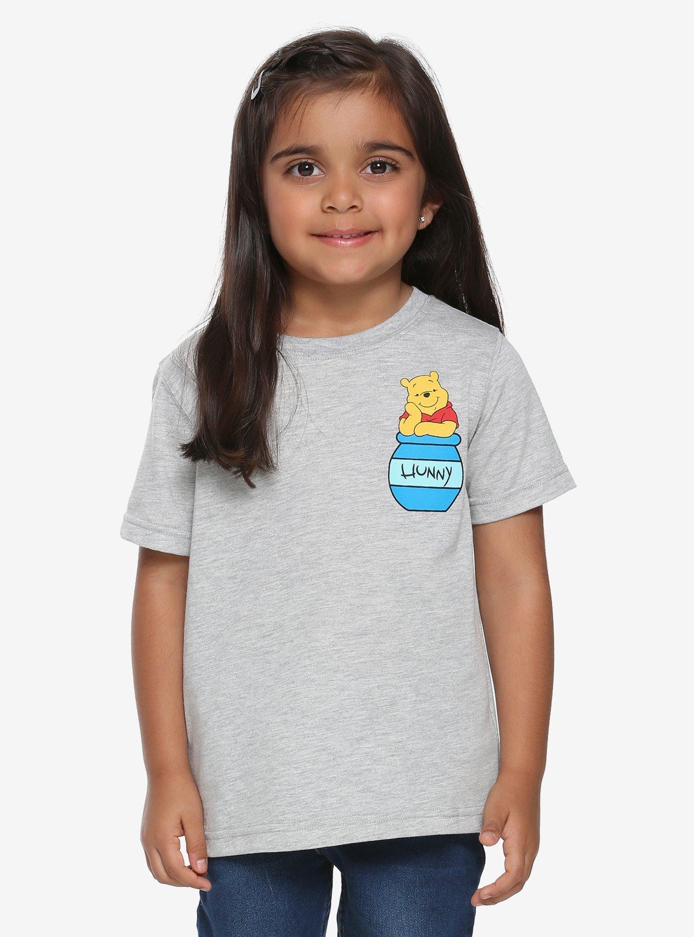 Disney Winnie The Pooh Hunny Jar Toddler T-Shirt, GREY, hi-res