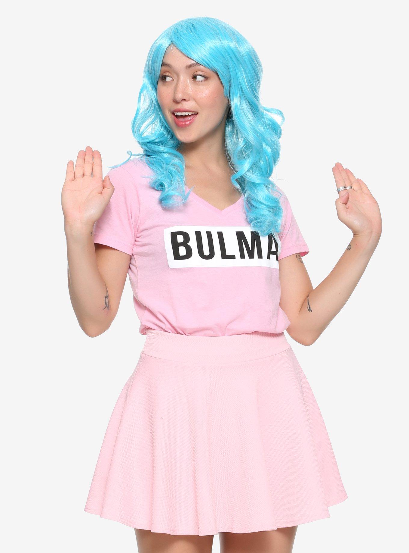 Dragon Ball Z Bulma Cosplay Girls T-Shirt, PINK, hi-res