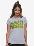 Camp Camp Trees Logo Girls T-Shirt, GREY, hi-res