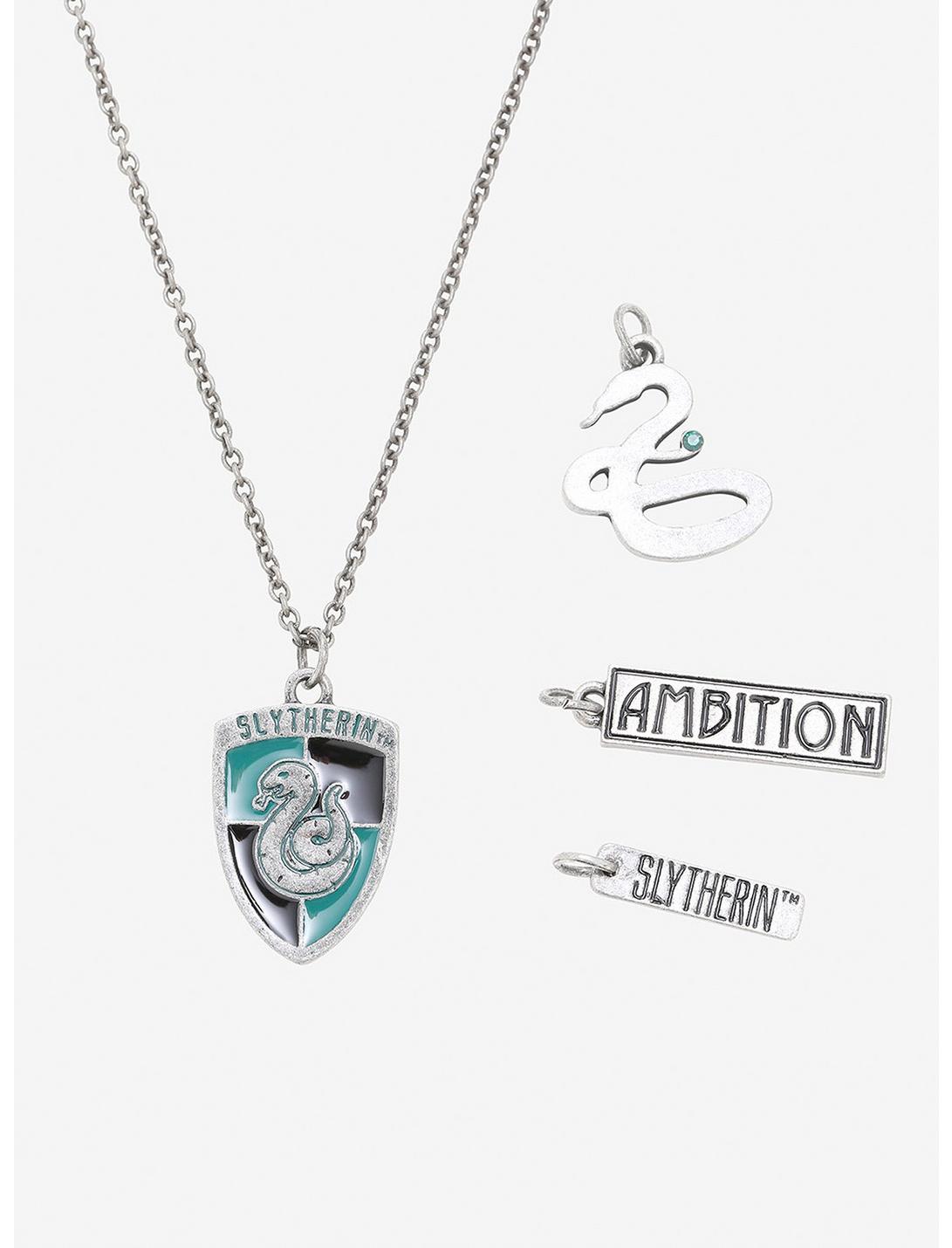 Harry Potter Slytherin Multi-Charm Necklace, , hi-res