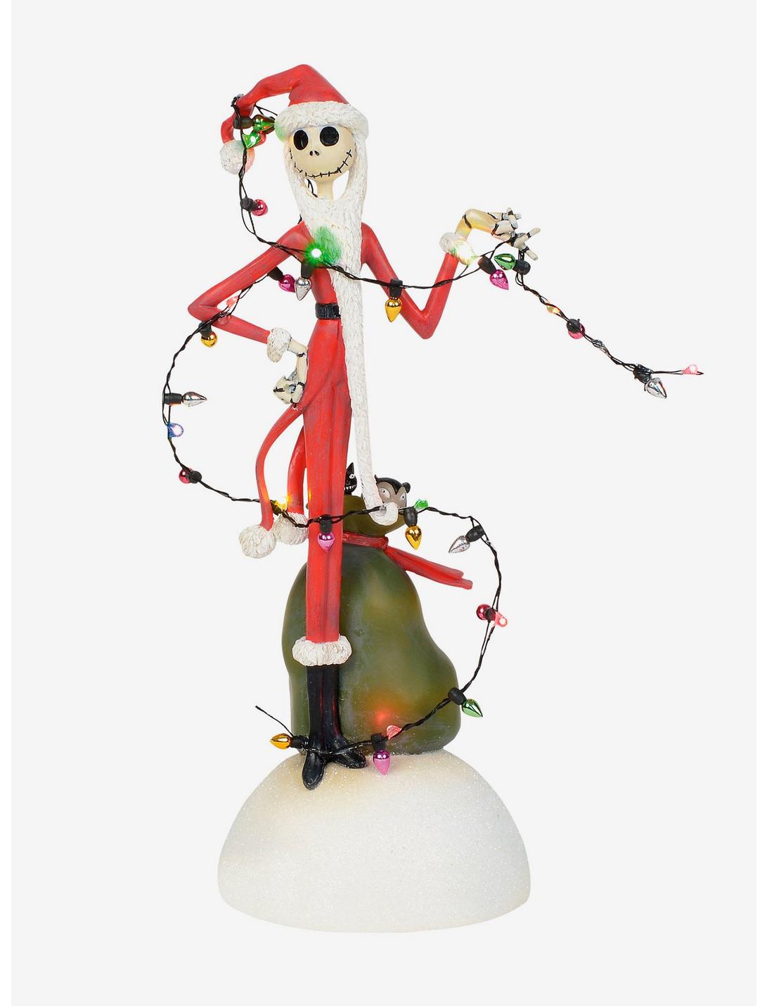 The Nightmare Before Christmas Jack Tangled In Lights Figurine, , hi-res
