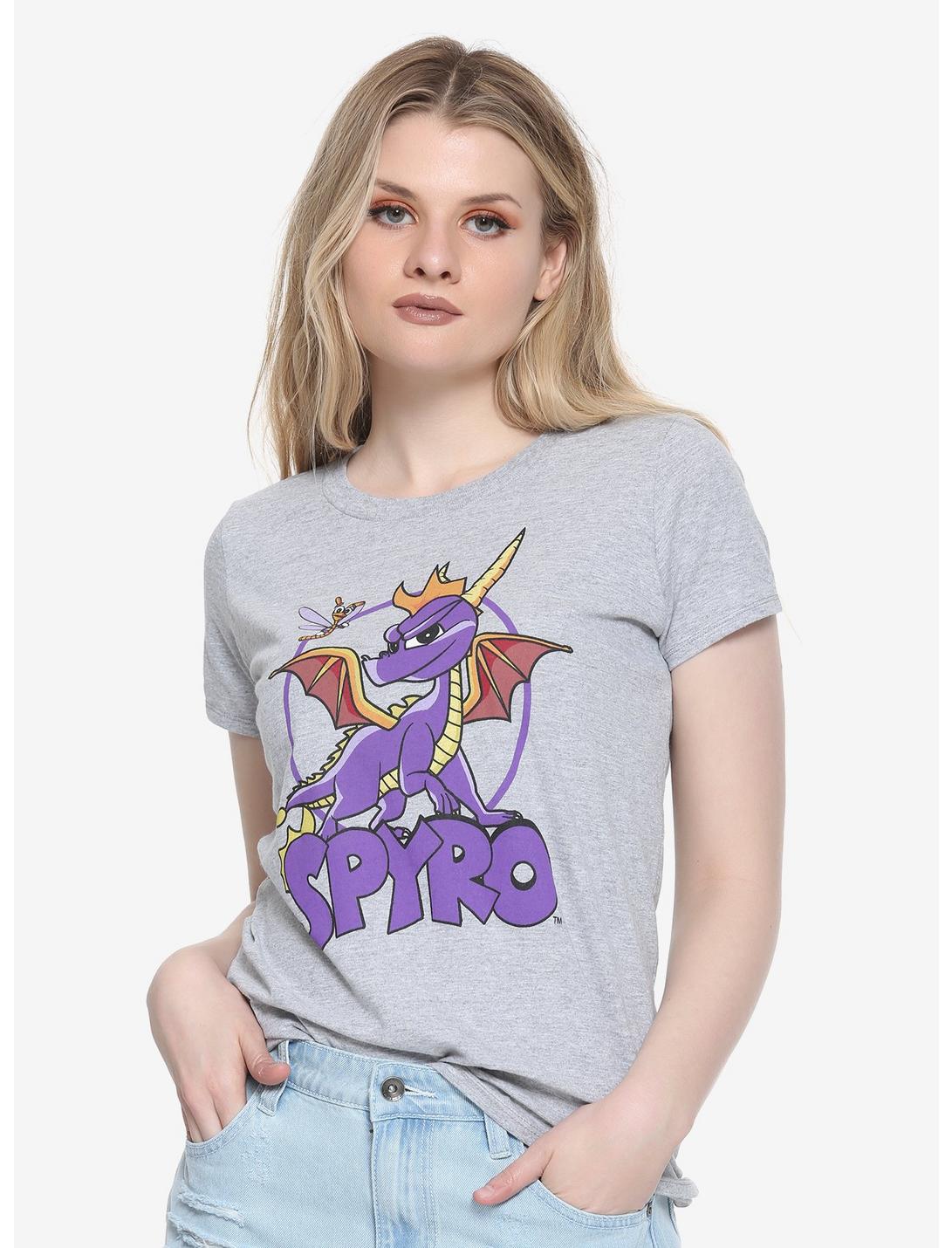 Spyro Grey Girls T-Shirt, PURPLE, hi-res