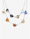 Blackheart Tiered Planet Necklace, , hi-res