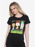 Camp Camp Trio Girls T-Shirt, BLACK, hi-res