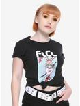 Fooly Cool Haruko Bunny Girls T-Shirt, BLACK, hi-res