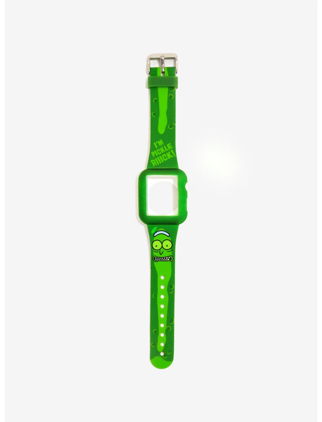 Rick And Morty Pickle Rick Smart Watch Case - BoxLunch Exclusive, BLACK, hi-res