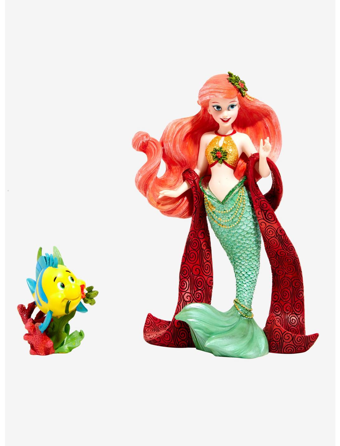 Disney The Little Mermaid Ariel With Flounder Couture De Force Figure, , hi-res
