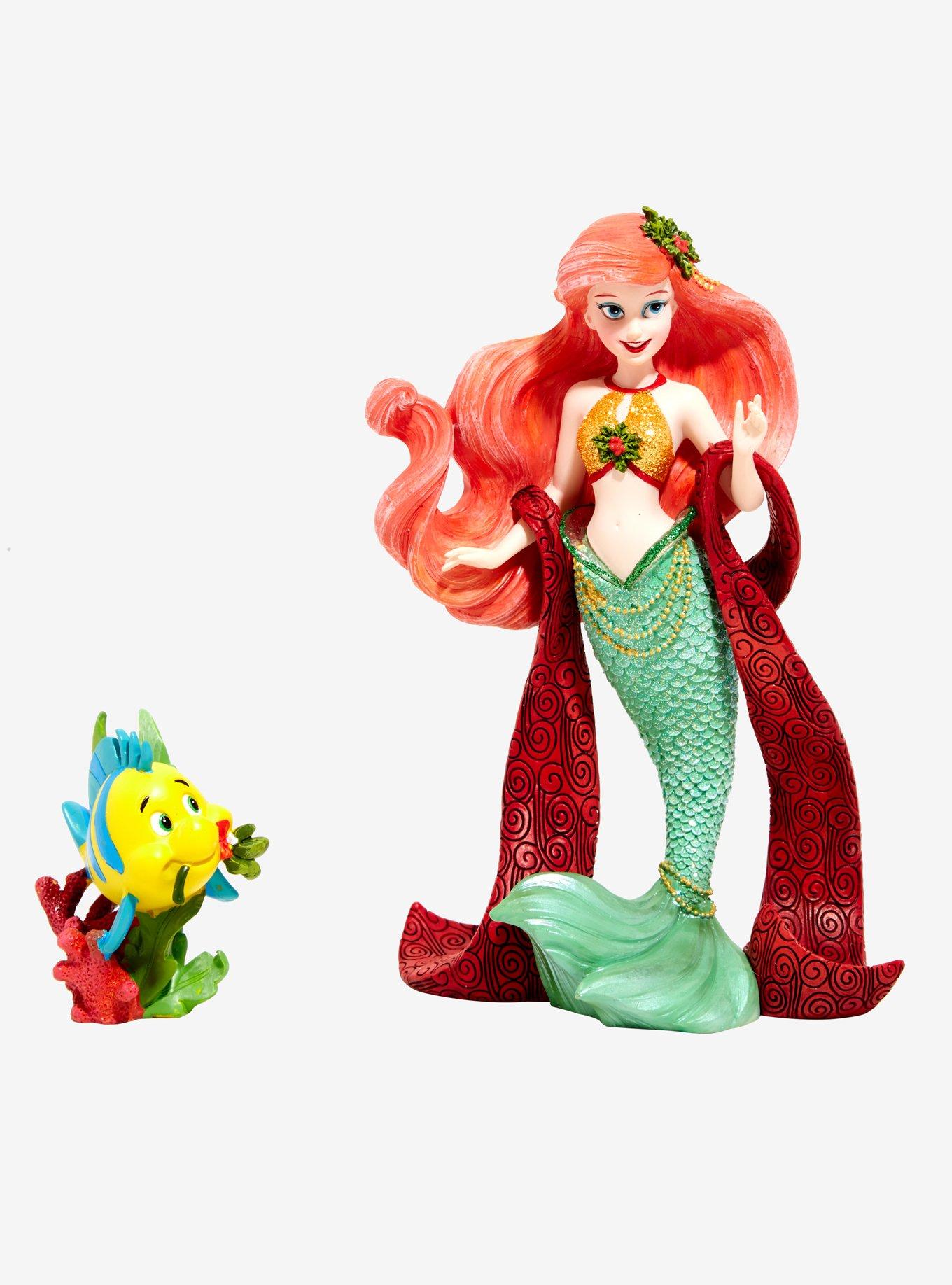 Disney The Little Mermaid Ariel With Flounder Couture De Force Figure, , hi-res