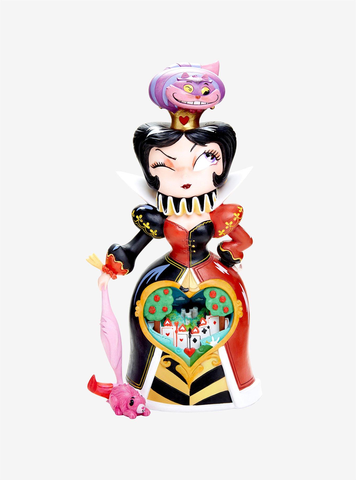 Disney Alice In Wonderland The World Of Miss Mindy Queen Of Hearts Statue, , hi-res