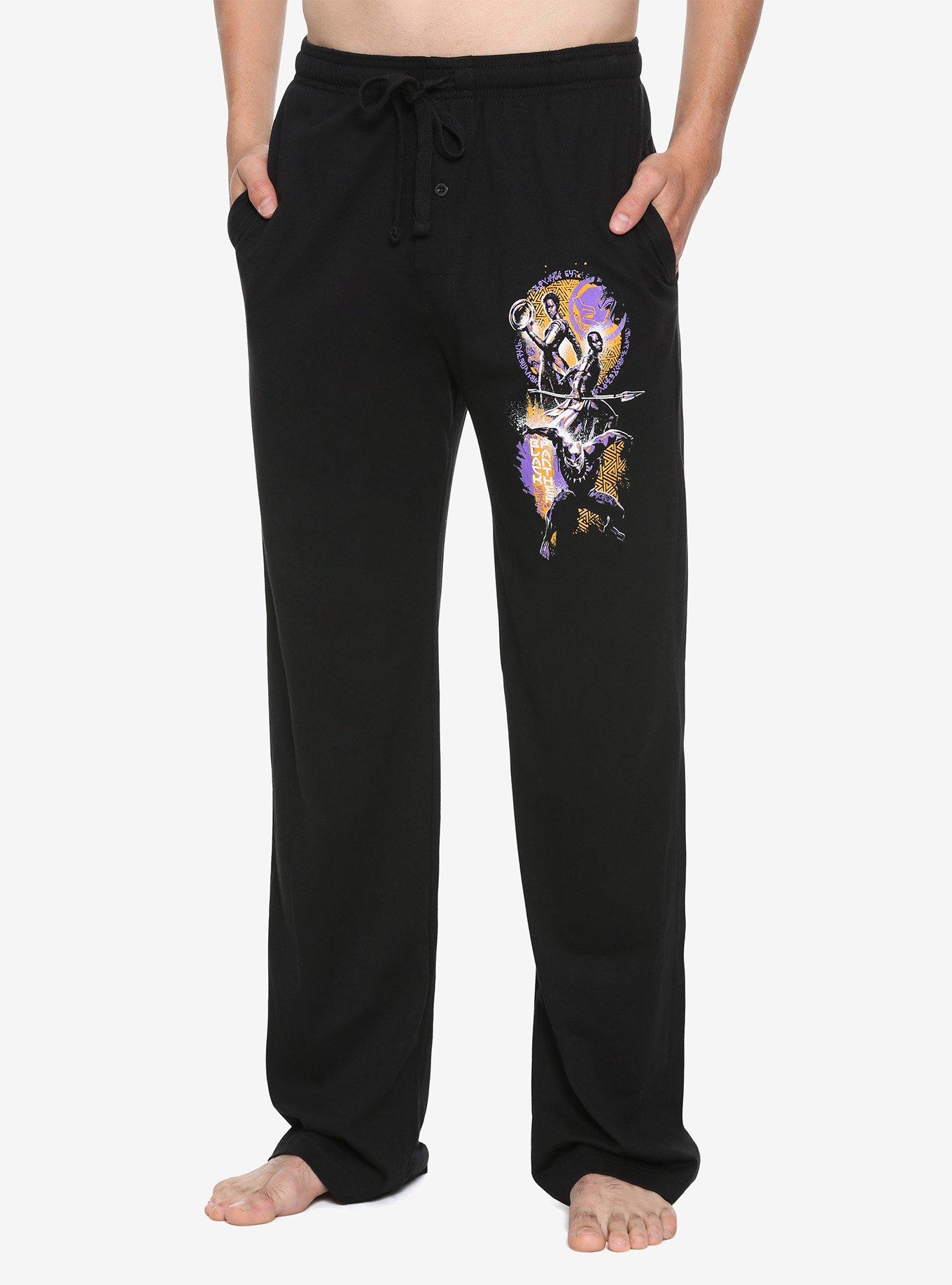 Marvel Black Panther Trio Pajama Pants, BLACK, hi-res