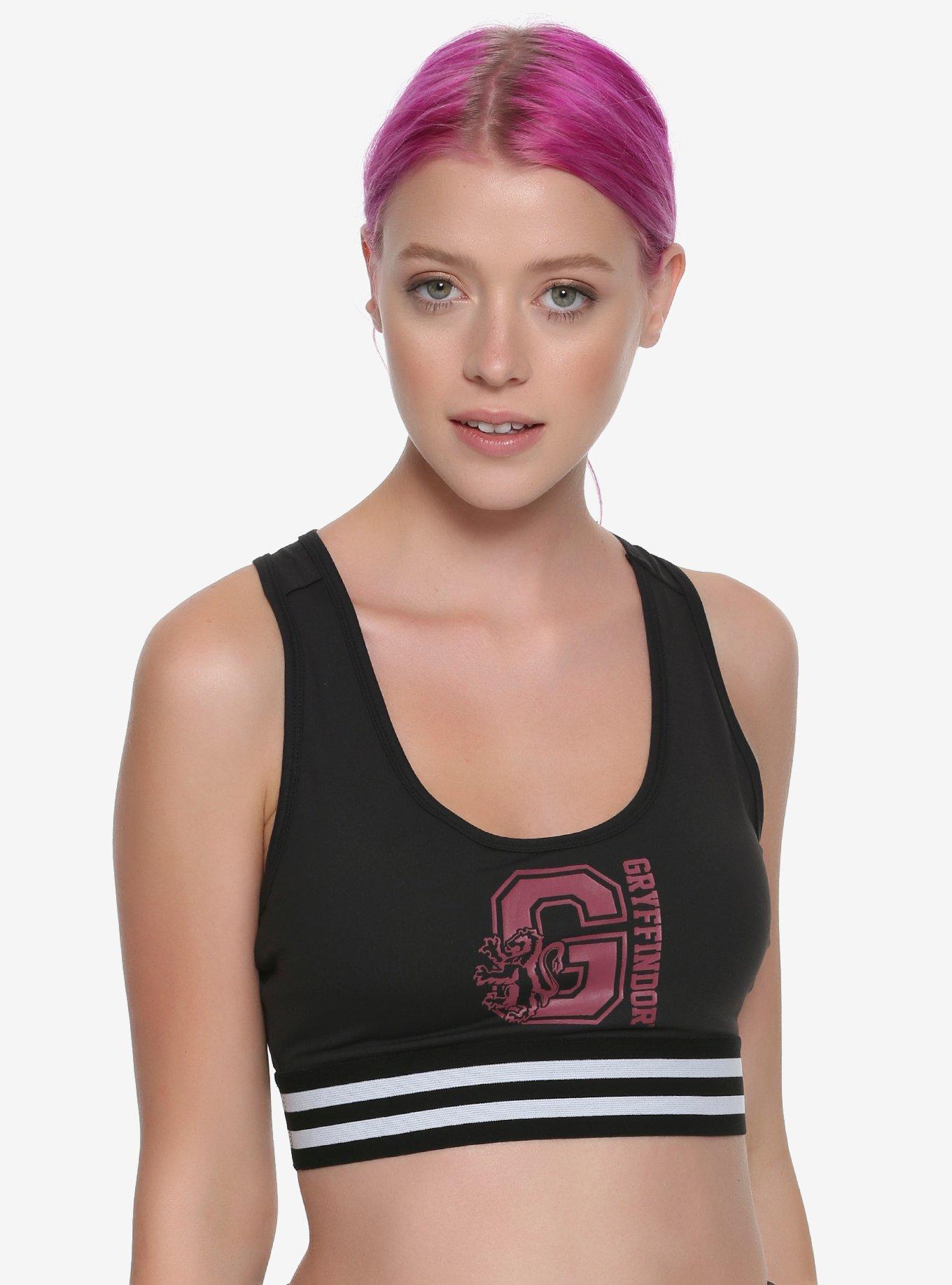 Harry Potter Gryffindor Low Impact Sports Bra Hot Topic