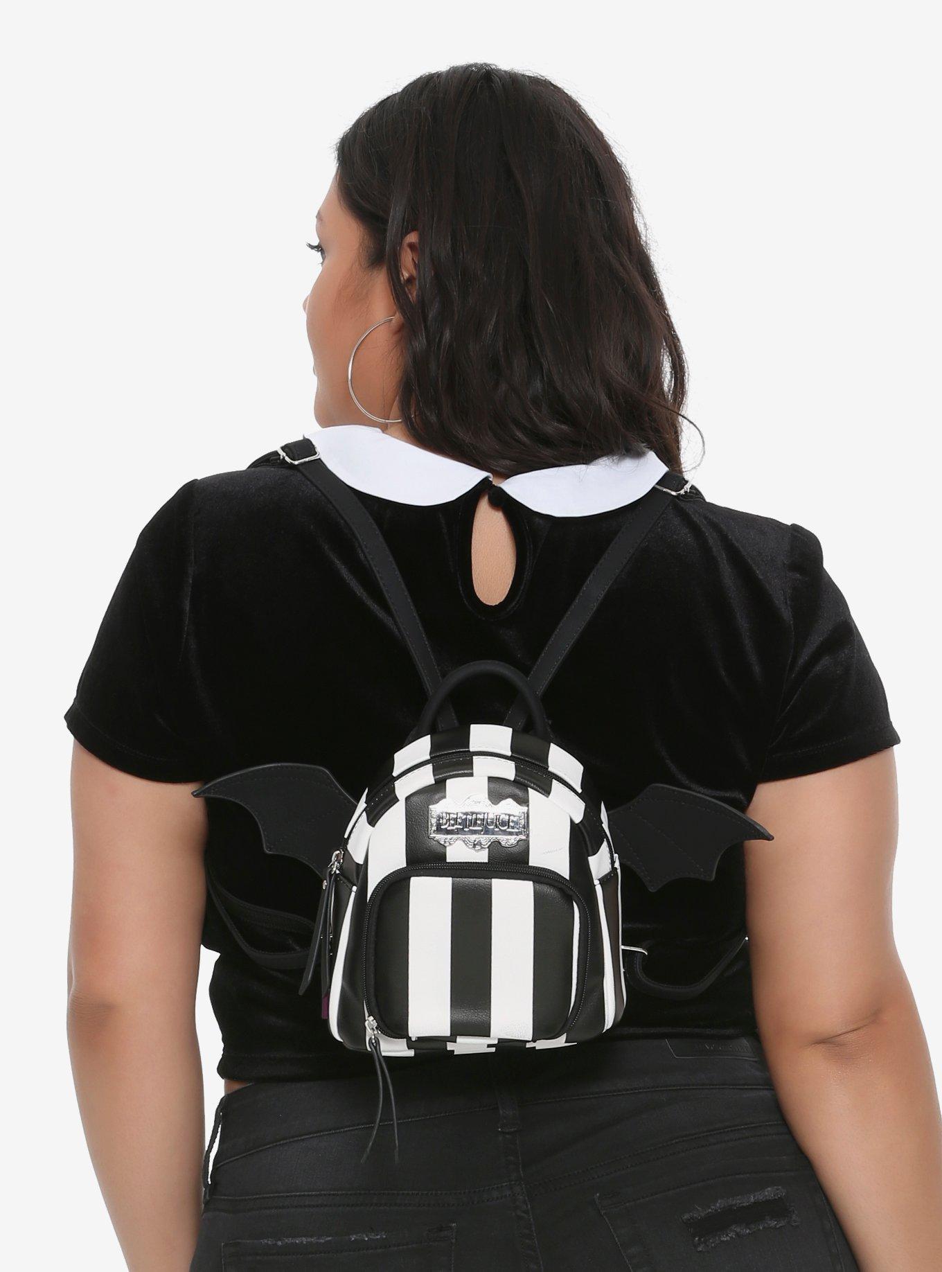 Beetlejuice Mini Wing Backpack Hot Topic