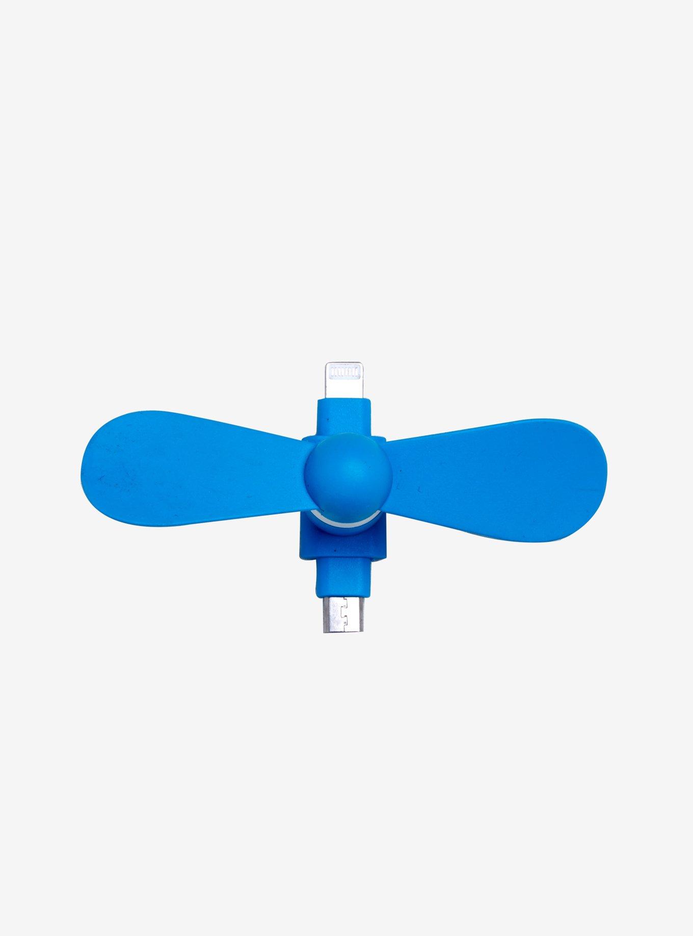 Blue USB Phone Fan, , hi-res