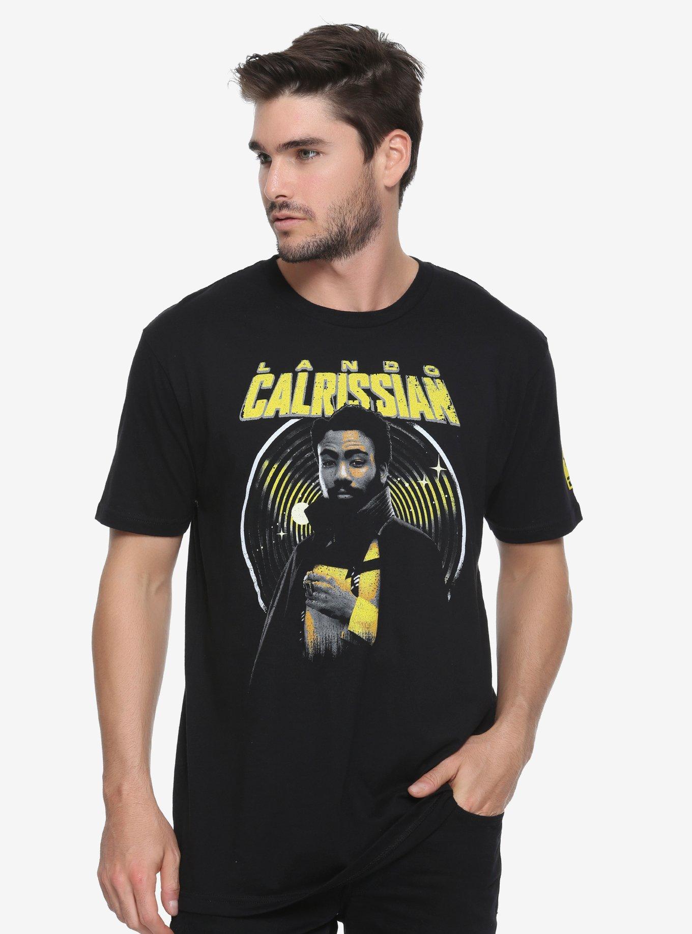 Solo: A Star Wars Story Lando T-Shirt - BoxLunch Exclusive, BLACK, hi-res