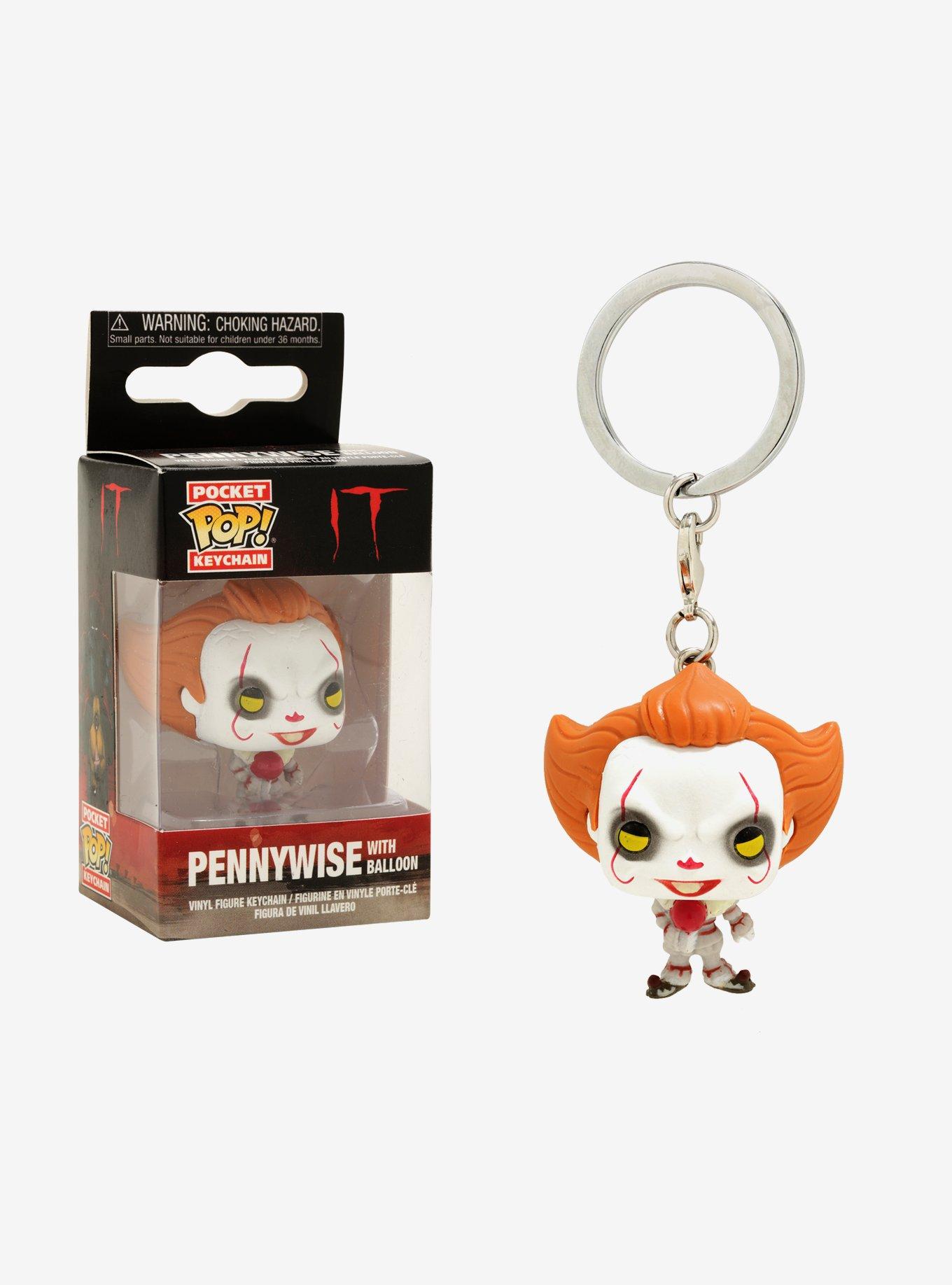Funko Pocket Pop! It Pennywise With Balloon Vinyl Key Chain, , hi-res