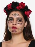 Day Of The Dead Temporary Face Tattoos, , hi-res