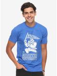 Disney Pixar Monsters University Sulley Flag T-Shirt - BoxLunch Exclusive, BLUE, hi-res