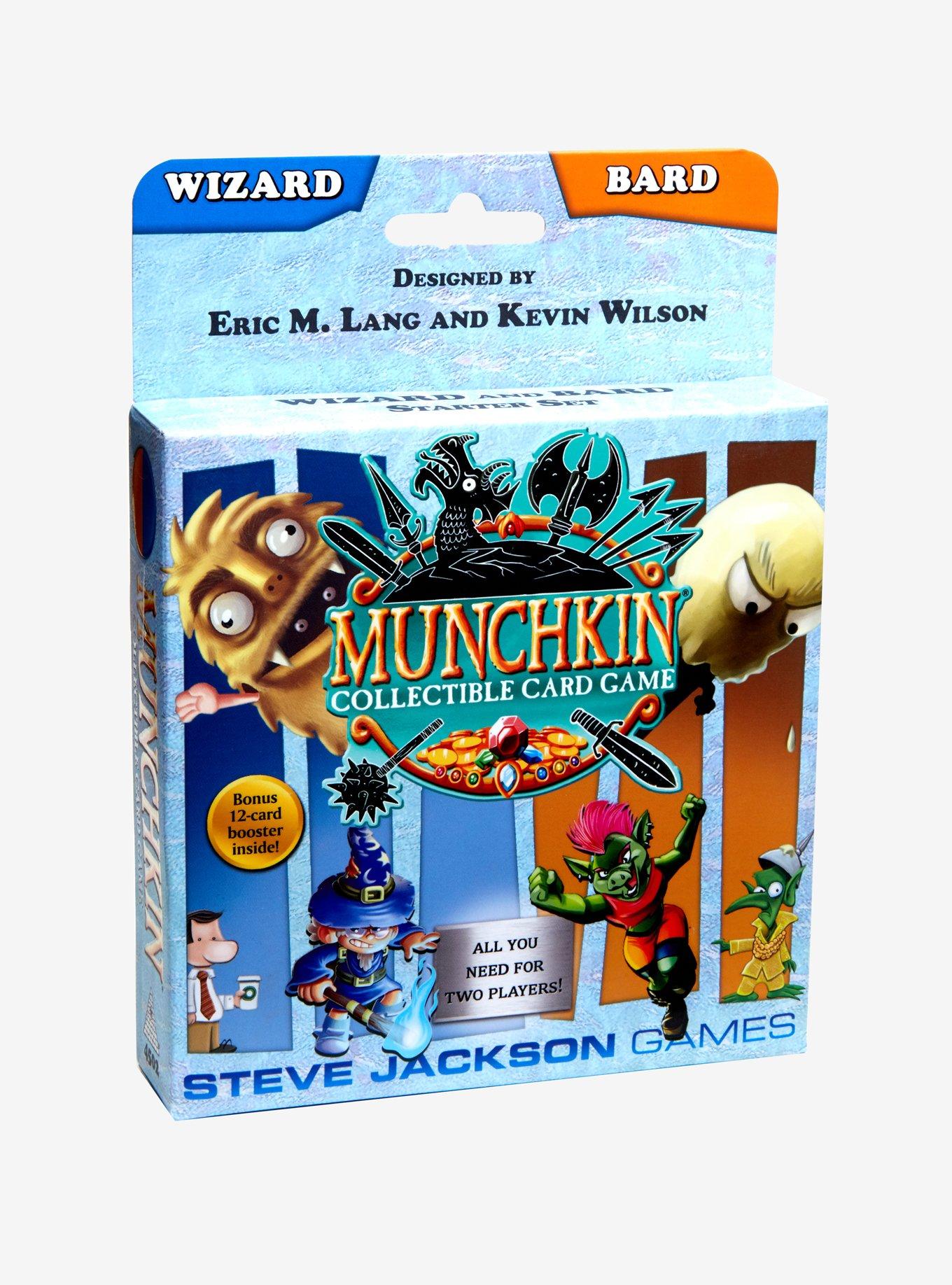 Munchkin Collectible Card Game Wizard Bard Starter Pack Hot Topic
