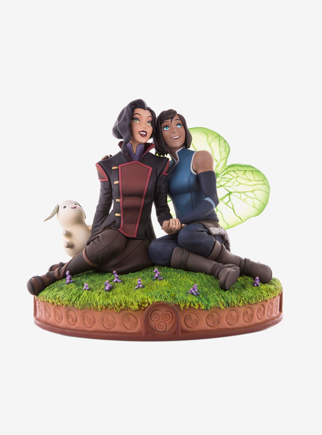 Mondo The Legend of Korra Korra & Asami In The Spirit World Statue, , hi-res