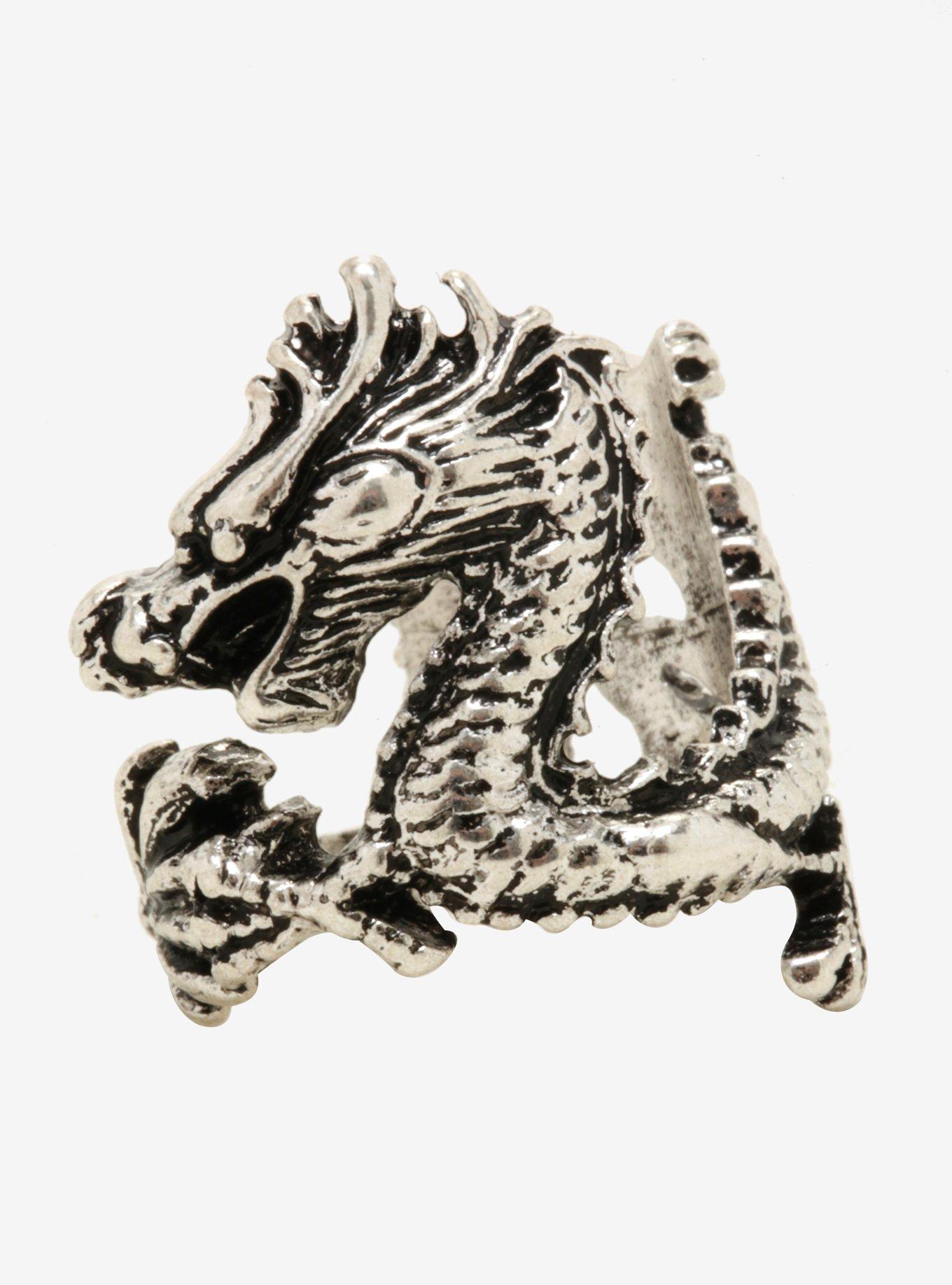 Blackheart Dragon Ring, , hi-res