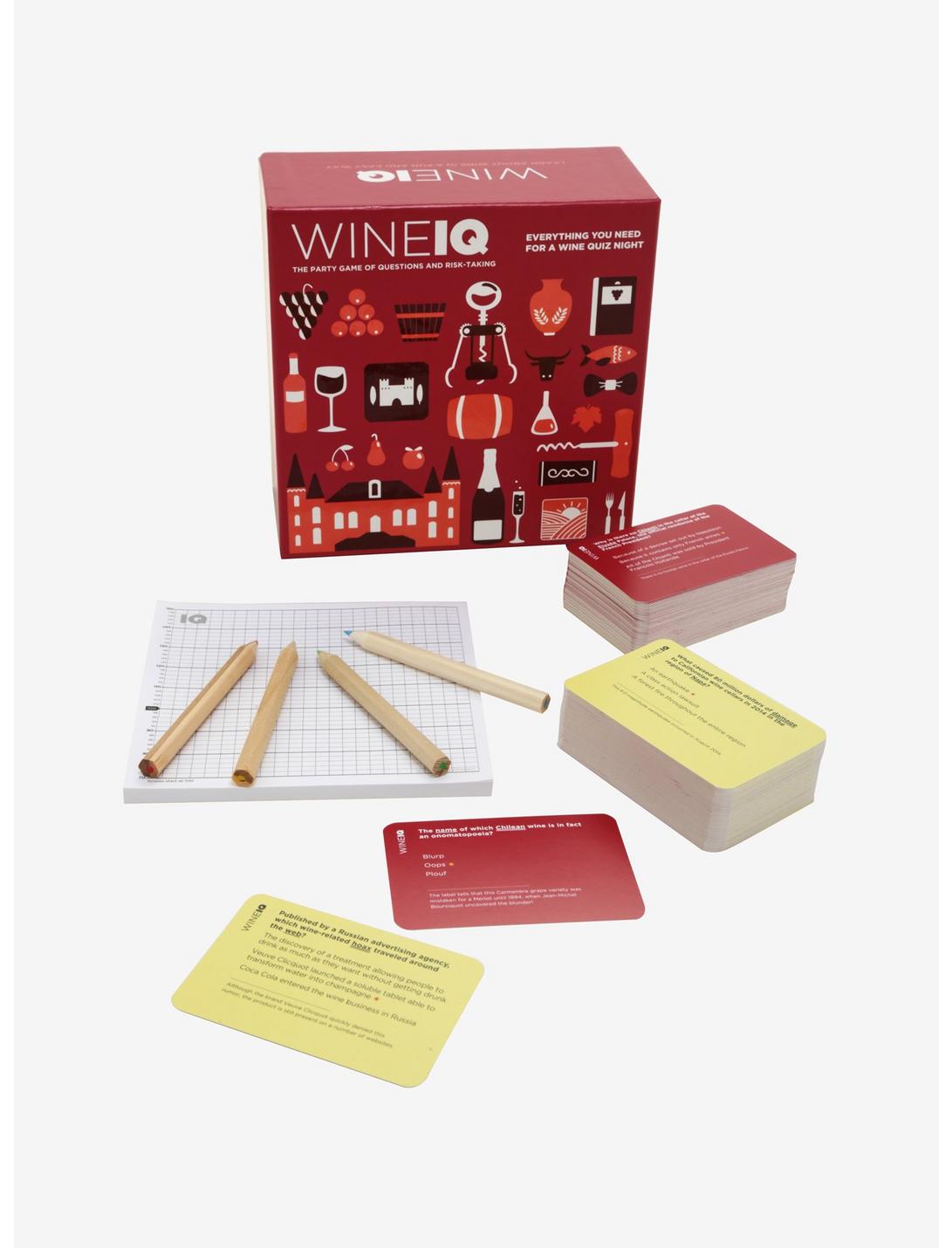 Wine IQ Trivia Game, , hi-res
