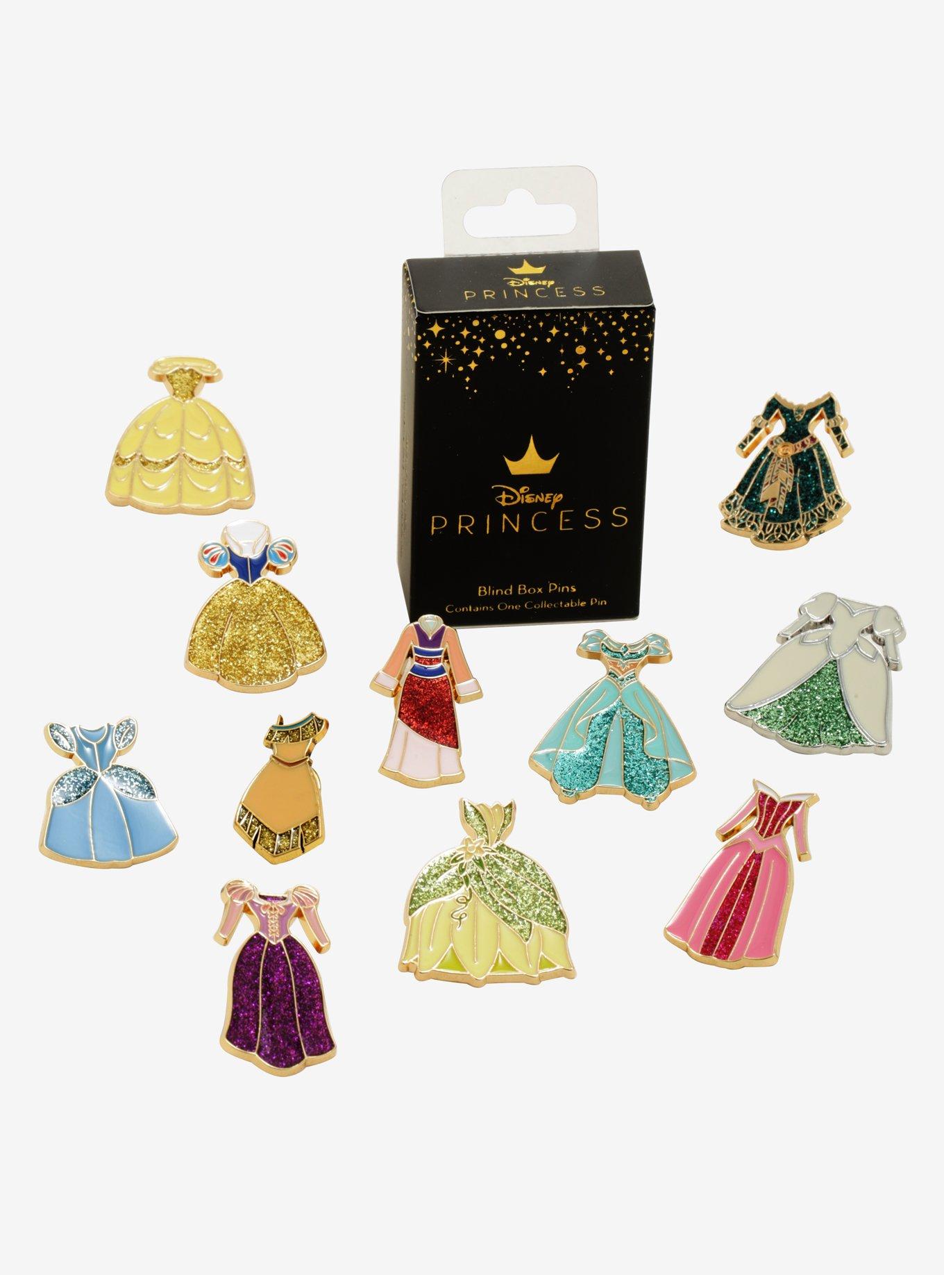 loungefly disney princess blind box enamel pin