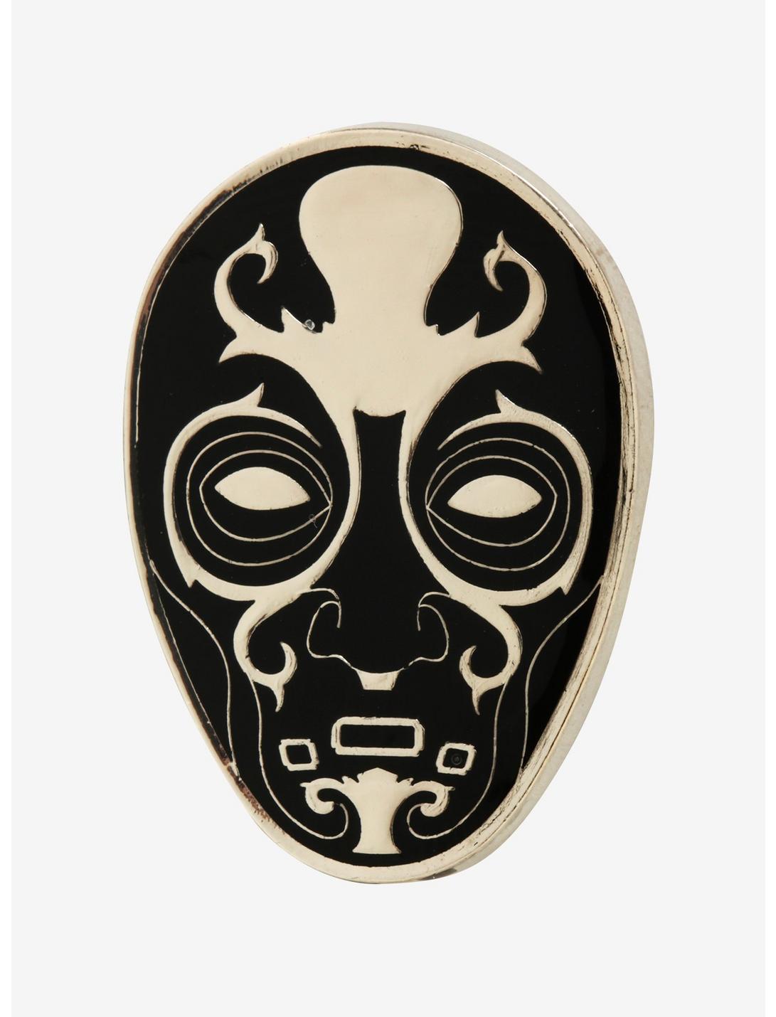 Harry Potter Death Eaters Mask Enamel Pin - BoxLunch Exclusive, , hi-res