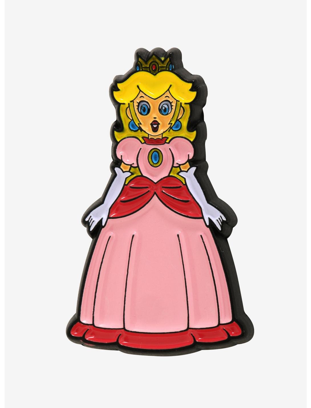 Nintendo Super Mario Bros. Princess Peach Enamel Pin, , hi-res
