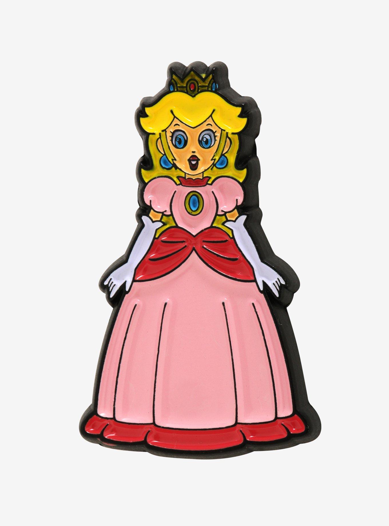 Nintendo Super Mario Bros. Princess Peach Enamel Pin, , hi-res